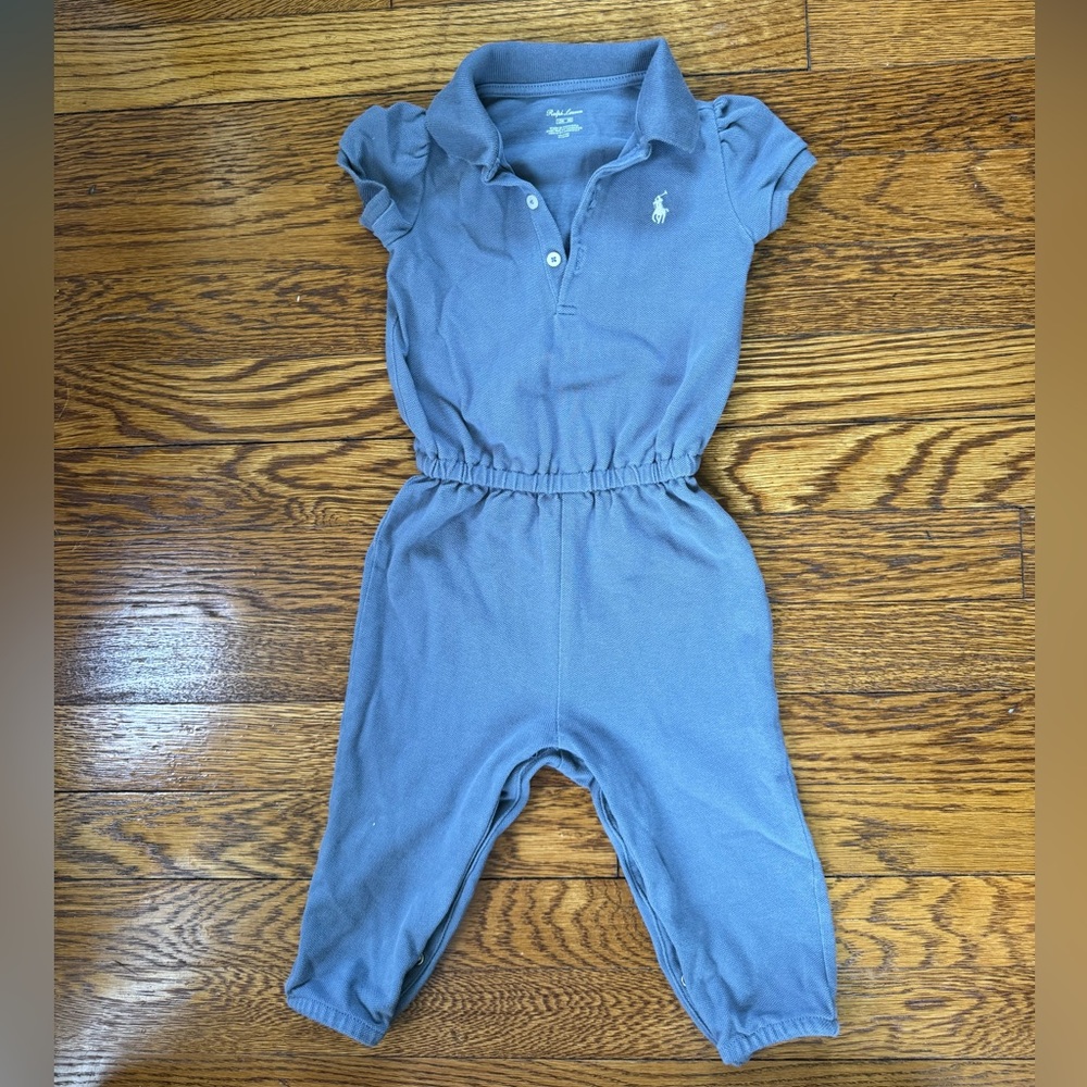 Ralph Lauren Blue Kids Jumpsuit